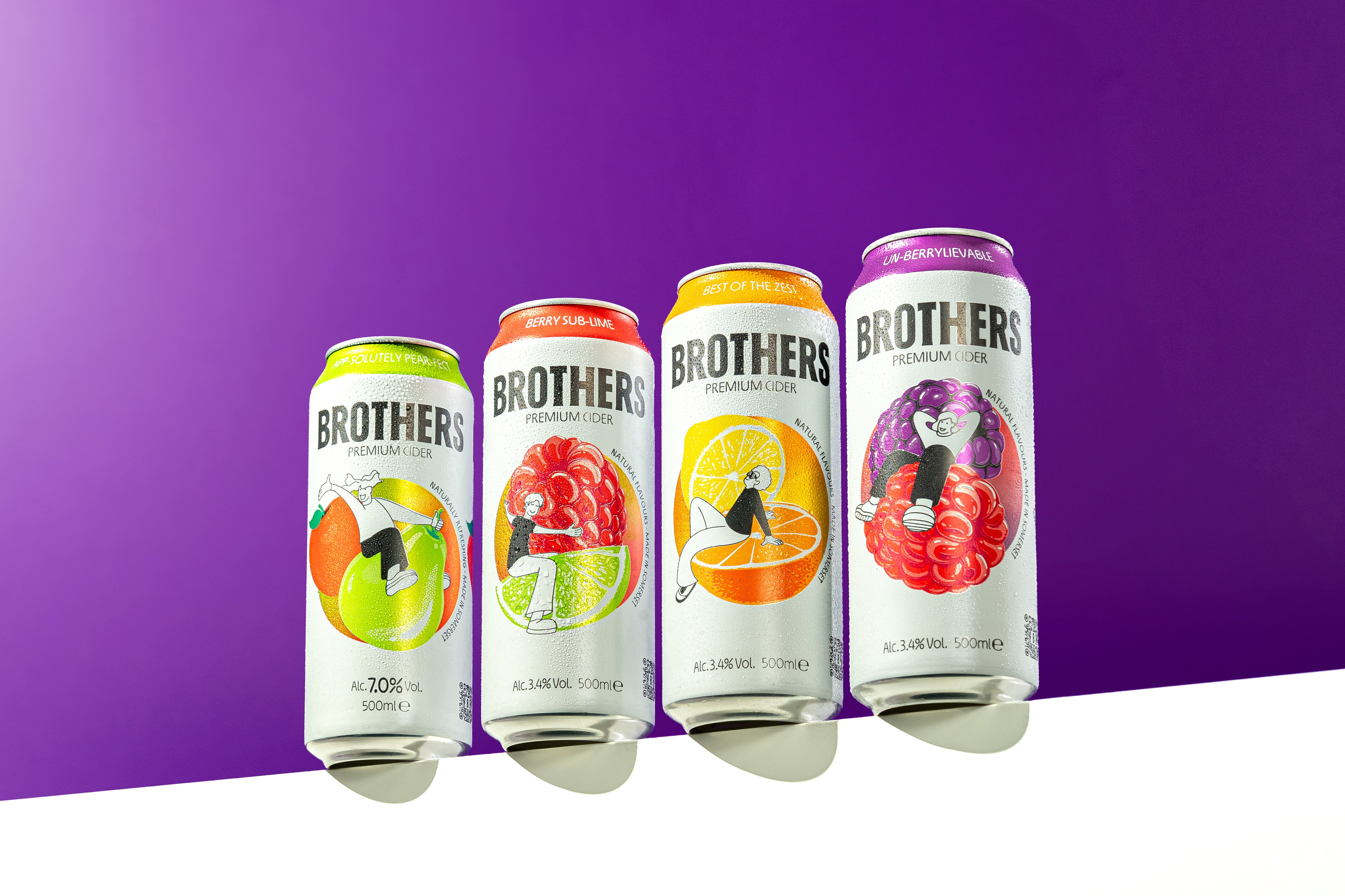 Brothers Cider portfolio