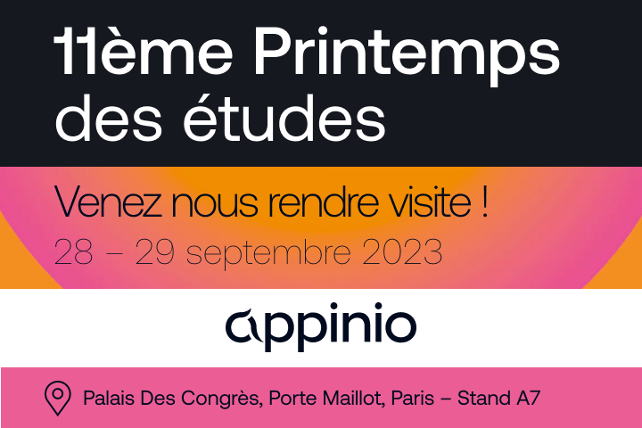 Appinio au Printemps des Études 2023